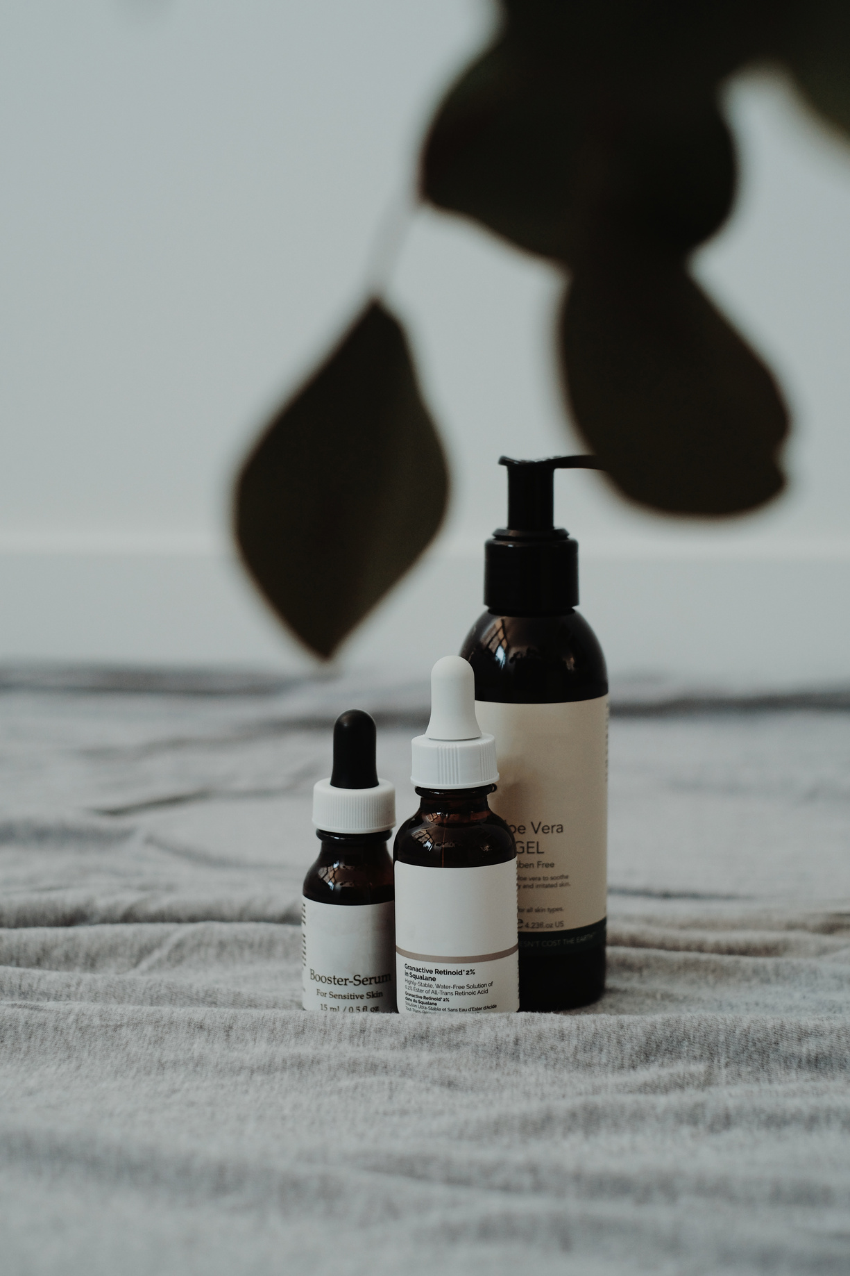 Variety of beauty products